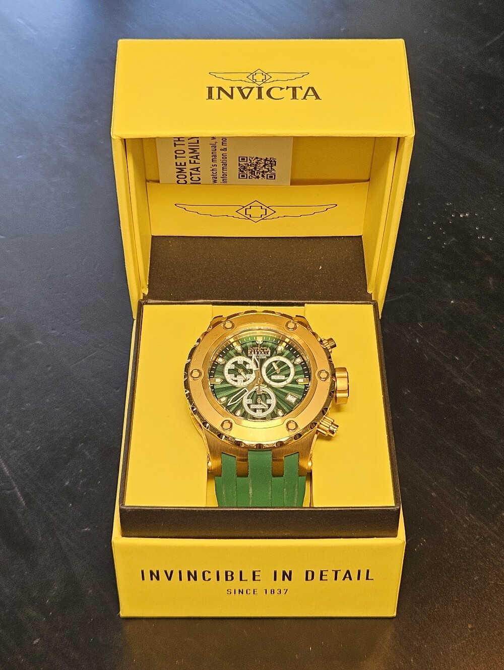 Invicta Subaqua Specialty Chronograph (specifically model 27828)